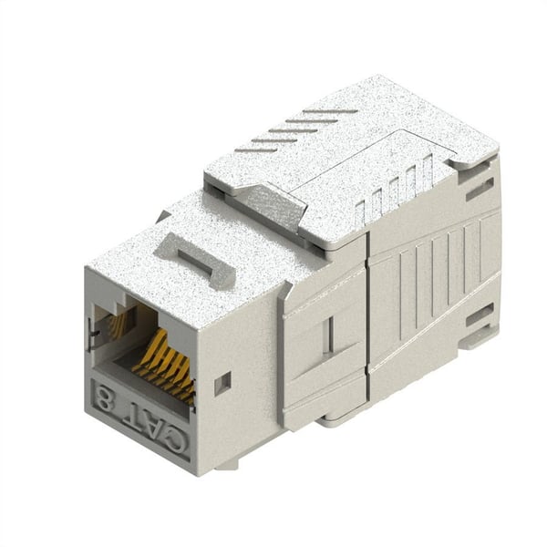 ROLINE 26.11.0381, Flat, Metallisk, RJ-45