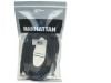 Manhattan HDMI, 10 m, HDMI Type A (Standard), HDMI Type A (Standard), 3D, 10,2 Gbit/sek., Svart