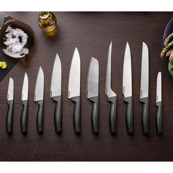 Fiskars 1051747, Keittiömestarin veitsi, 20 cm, Ruostumaton teräs, 1 kpl