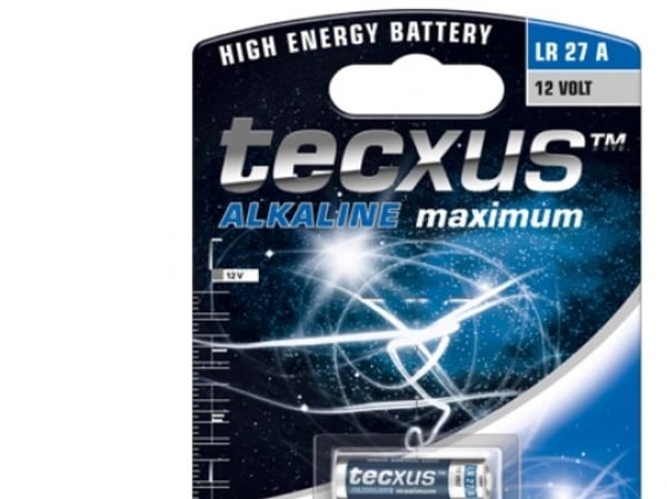 tecxus - Batteri LR27A - Alkalisk - 26 mAh