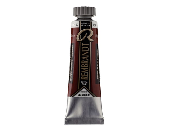 Rembrandt oljemaling tub Transparent Oxide Brown 426