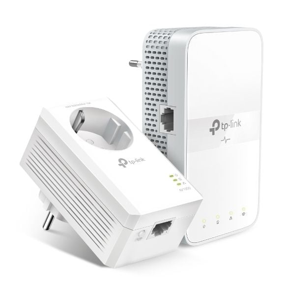 TP-Link - - PowerLine adaptersats - - HomePlug AV (HPAV), HomePlug AV (HPAV) 2.0, IEEE 1901 - vägginsticksbar
