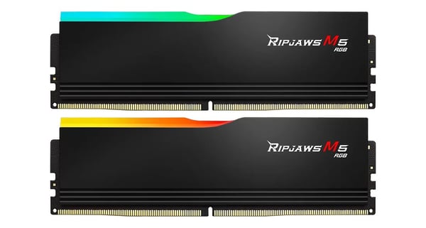 Pamięć G.Skill Ripjaws M5 RGB, DDR5, 48 GB, 5200MHz, CL40 (F5-5200J404040A24GX2-RM5RK)