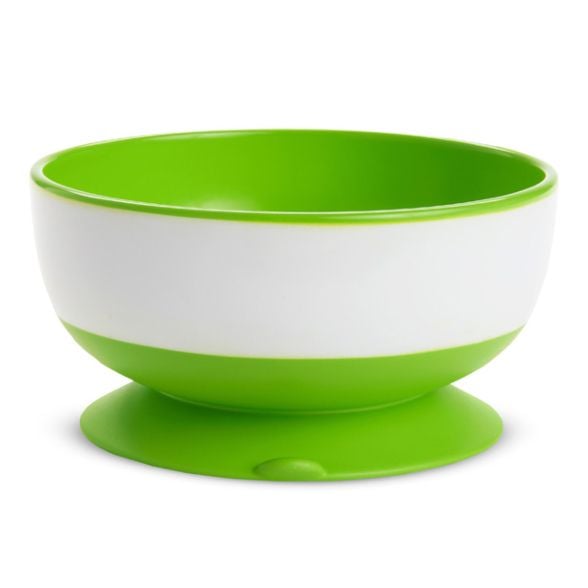 Munchkin Stay Put sugskålar, blå/grön/lila, 6 mån, plast