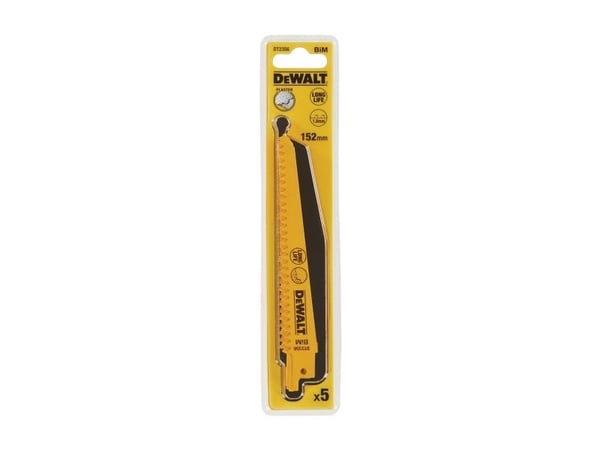 DEWALT sapelisahanterä 152x1.8mm SPECIAL / 5 kpl.