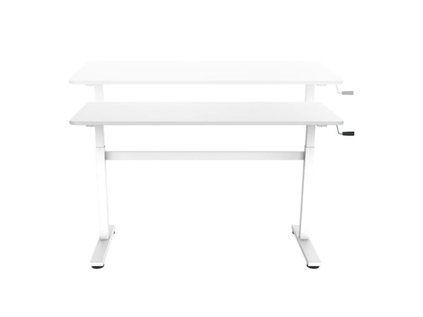 LogiLink EO0027W, Suora, Suorakaiteen muotoinen, Lastulevy, Alumiini, Terästä, Kotitoimisto, Office, Valkoinen
