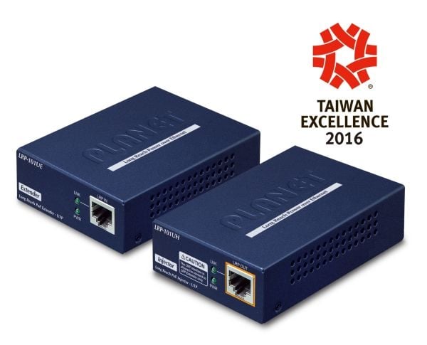 PLANET LRP-101U-KIT - Nettverksutvider - 100Mb LAN - 10Base-T, 100Base-TX - opp til 1 km