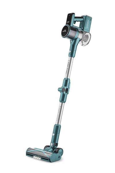 ETA Lunar 4238 90000 - Støvsuger - pinne/håndholdt (2-i-1) - uten pose - 400 W - uten kabel - blå/grønn - 1 batteri