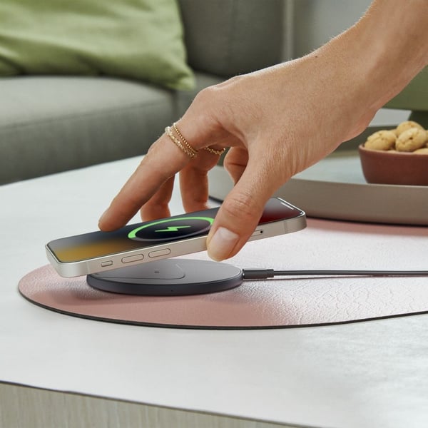 Hama 00201745, Innendørs, USB, 12 V, Trådløs lading, Svart