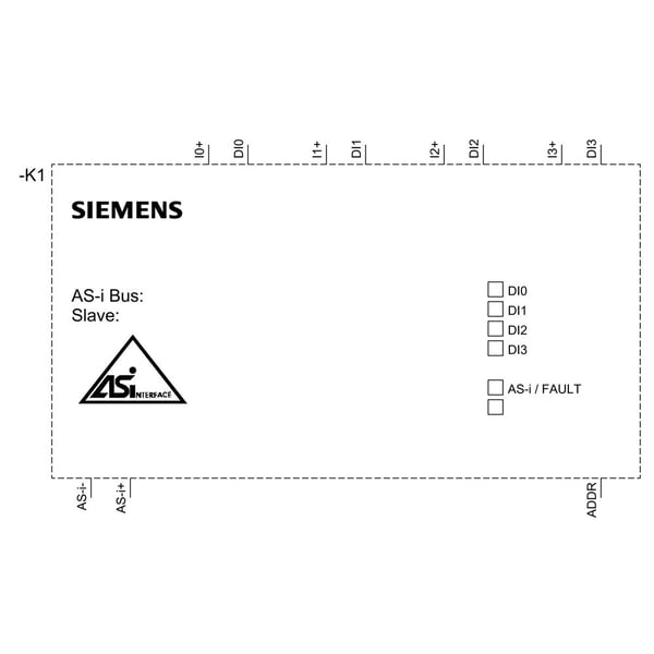 Siemens 3RK2200-0CE00-2AA2 -PLC-kompaktimoduuli