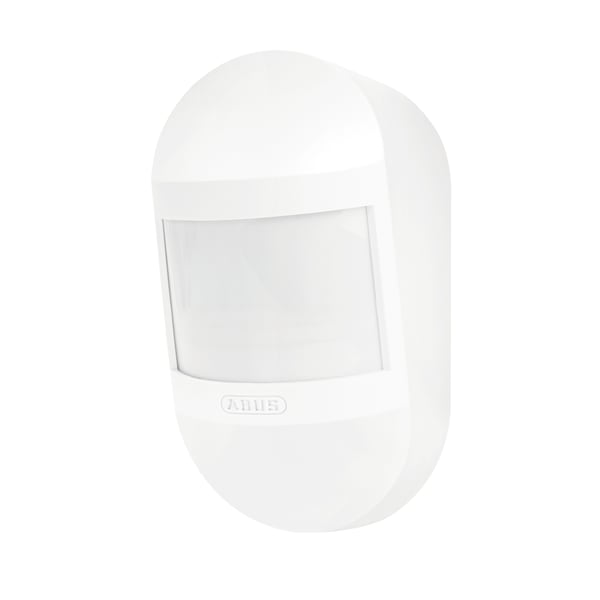 ABUS FUBW45000, Vägg, inomhus, Vit, Plast, Passiv infraröd (PIR) sensor, Trådlös