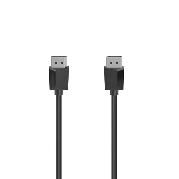 Hama Essential Line - DisplayPort-kabel - DisplayPort (hann) til DisplayPort (hann) - DisplayPort 1.2 - 3 m - 4K(4096 x 2160) støtte - svart