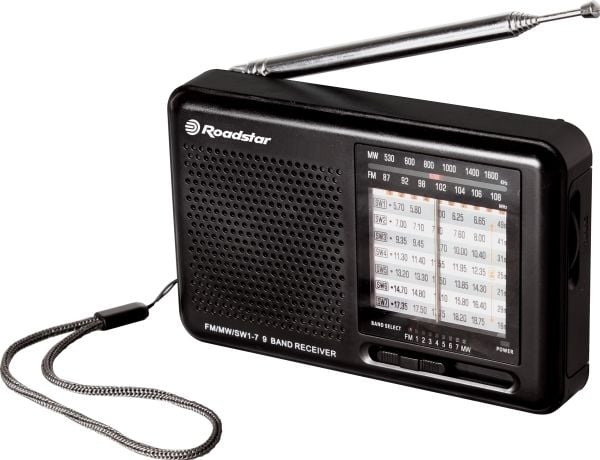 Roadstar TRA-2989 - Privat radio - sort