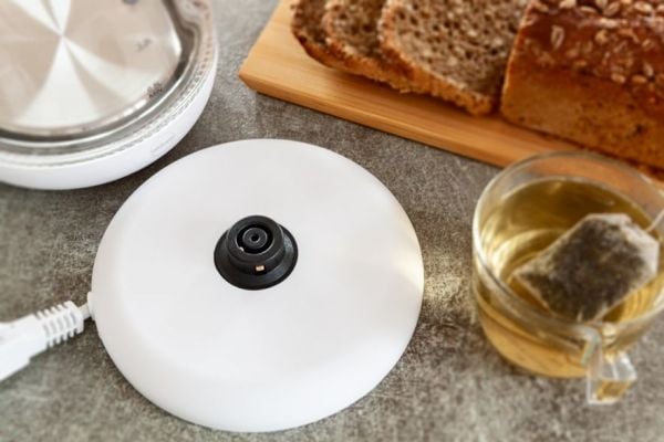ELDOM C510B Lumi, 1,7 l, 2200 W, Hvit, Glass, Plastikk, Vannivåindikator, Trådløs