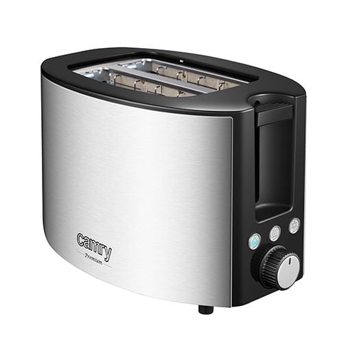 Adler Camry brödrost CR 3215 | 2 fack | 1000 W | svart/rostfritt stål
