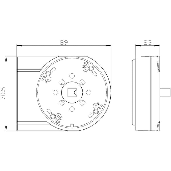 Siemens 3VA9467-0GX10 hjälpebrytare 1 st