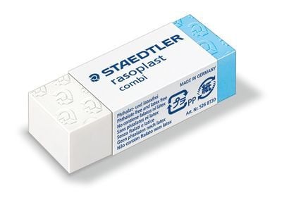 Staedtler rasoplast combi 526 BT, Valkoinen, Aikuinen & lapsi, 43 mm, 19 mm, 13 mm, 1 kpl