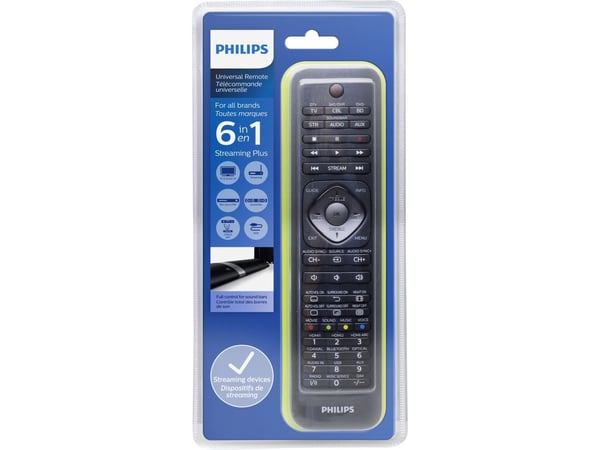Philips Perfect replacement SRP5016/10, Ääni, DTV, DVD/Blu-ray, DVR, Kotiteatterijärjestelmä, SAT, TV, IR Langaton, Painikkeiden painaminen, Musta