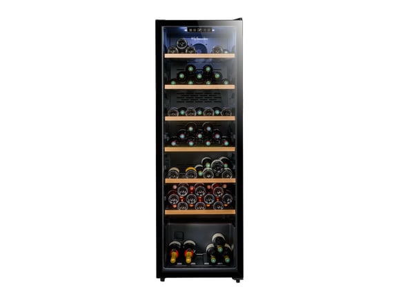 La Sommelière CTVNE147, Vin kjøleskap, Frittstående, 147 flasker, 90 W, G, Svart