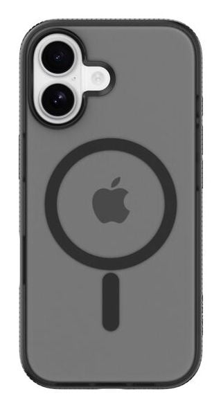Belkin SheerForce Grip Series - Matkapuhelimen takakuori - MagSafe-yhteensopivuus - valmistettu kierrätysmateriaaleista - musta - Apple iPhone 17:lle