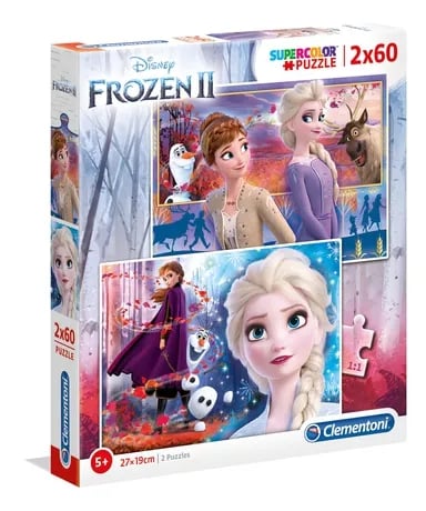 Pussel Frozen, 2x60 bitar