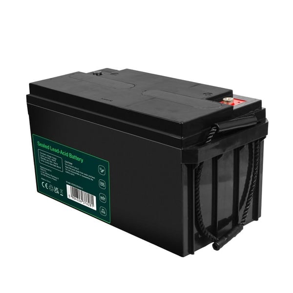 Green Cell AGM12V65AH-J, 12 V, 65 ah, 1 kpl, 5 vuosi/vuosia, Musta, Sealed Lead Acid (VRLA)