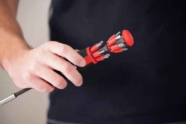 Wiha LiftUp 25 ruuvimeisselisarja 12 kpl Unbrako, kuusiokoloruuvitaltta, Phillips-ruuvimeisseli, Pozidriv-ruuvimeisseli, TORX-ruuvimeisseli