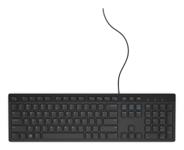 Dell KB216 - Tastatur - USB - amerikansk engelsk - svart