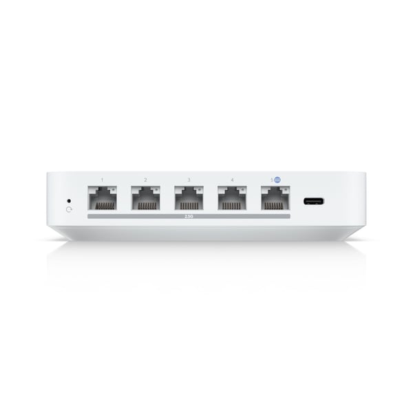 Ubiquiti UXG-Max UniFi-reititin, 1 x 2,5 GbE WAN, 4 x 2,5 GbE LAN
