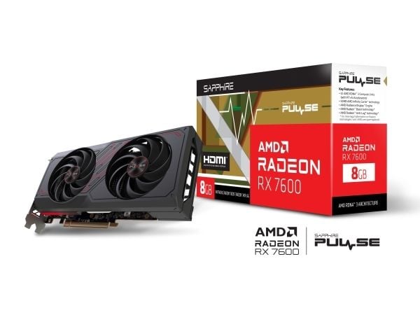 Sapphire Pulse Radeon - Näytönohjain - 8 GB GDDR6