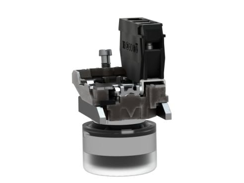 Schneider Electric XB4, Knapp, Svart, Not compatible with legend holder, IP66, IK06, Klass I