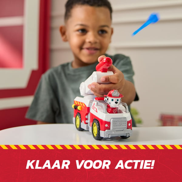 Spin Master Paw Patrol brannbil med vippestige, Marshall