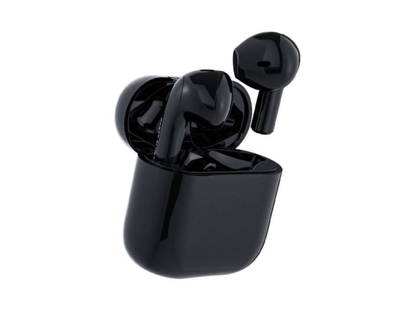 Happy Plugs JOY True Wireless-ørepropper med Bluetooth, svart