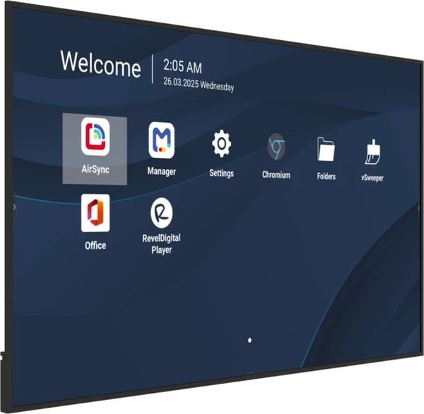 Viewsonic CDE8631-1C, Platt skärm för digital skyltning, 2,18 m (86"), LCD, 3840 x 2160 pixlar, Wi-Fi, 24/7