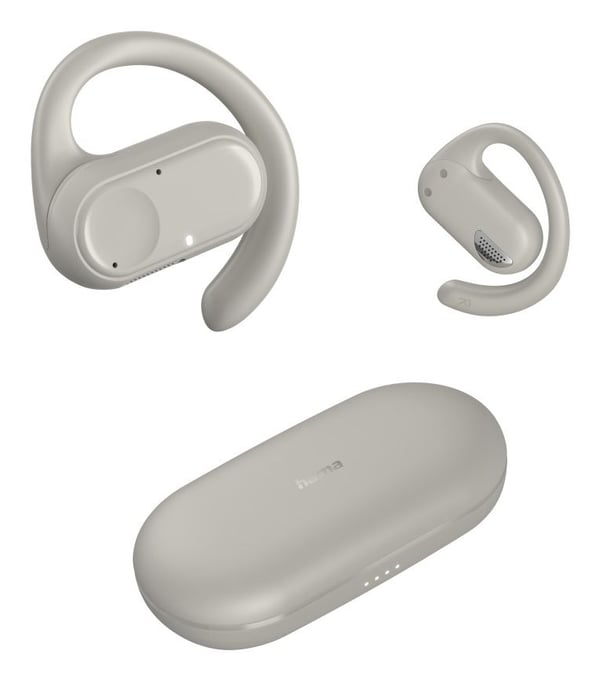 Hama Spirit Open, True Wireless Stereo (TWS), Puhelut/Musiikki, 80 - 15000 Hz, 90 g, Kuulokkeet, Hiekka