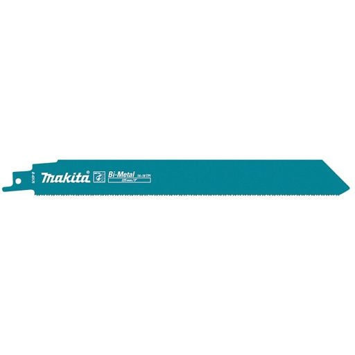 Makita - Blad till tigersåg - för metall, rör, profiler - 5 delar - längd: 225 mm - bredd: 25 mm - för Makita JR002GZ