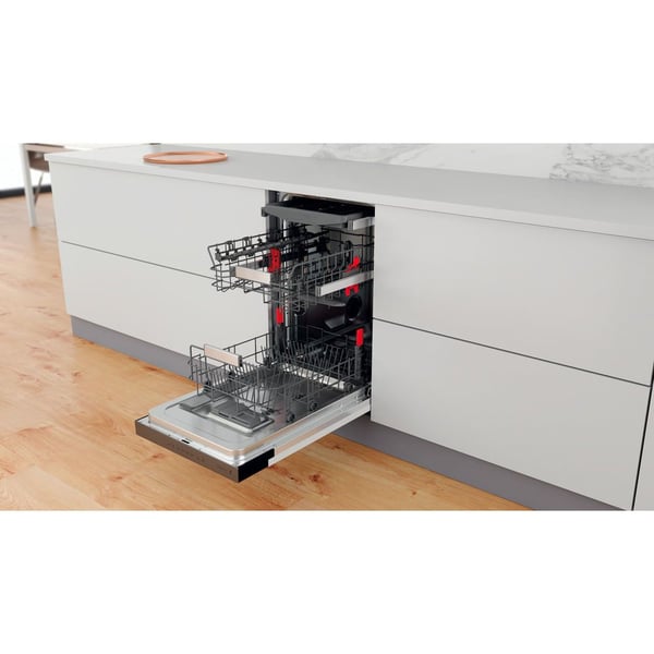 Whirlpool WSBO 3O34 PF X integroitava astianpesukone 10 astiastoa 45 cm D
