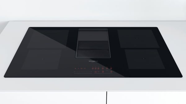 Whirlpool WVH 92 K F KIT/1, Musta, Sisäänrakennettava, 83 cm, Vyöhykeinduktiokeittotaso, Keraaminen, 4 vyöhykettä (vyöhykkeitä)