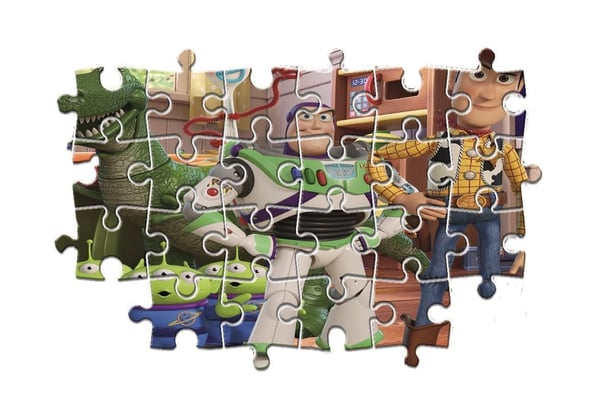 Clementoni Puslespil Square - Disney Pixar, 3x48 brikker