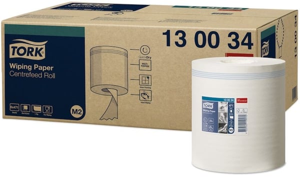 Tork Advanced wiper 415, 2820 stykker, 20 mm, 165000 mm, 350 mm