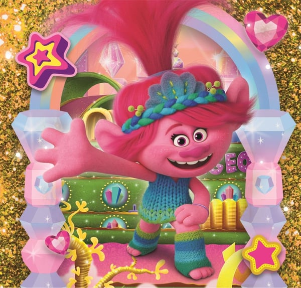 Clementoni Puslespil Trolls, 3x48 brikker