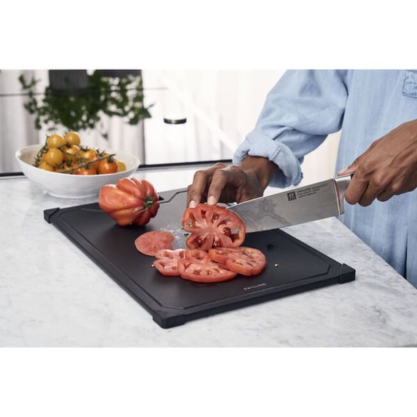 ZWILLING Puukuituinen keittiön lauta - 31 x 21,5 cm, musta