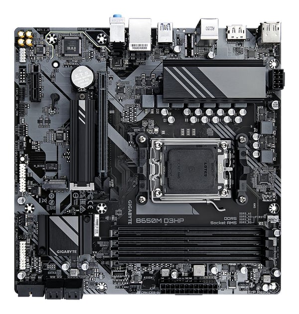 GIGABYTE B650M D3HP -emolevy, AMD B650, Socket AM5, micro-ATX, DDR5