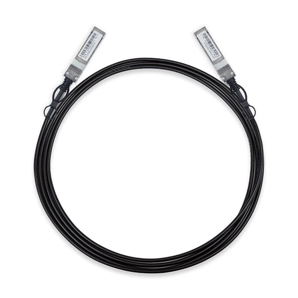 TP-Link TL-SM5220-3M V1 - 10GBase direktkopplingskabel - SFP+ (hane) till SFP+ (hane) - 3 m - dubbelaxlad - passiv
