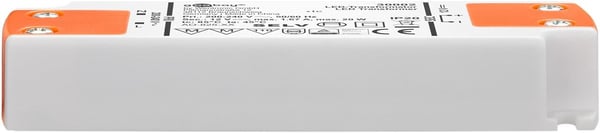 Goobay 30002, Elektronisk lystransformator, Oransje, Hvit, IP20, -20 - 45 °C, CE, RoHS Directive 2011/65/EU [OJEU L174/88-110, 01.07.2011, 20 W