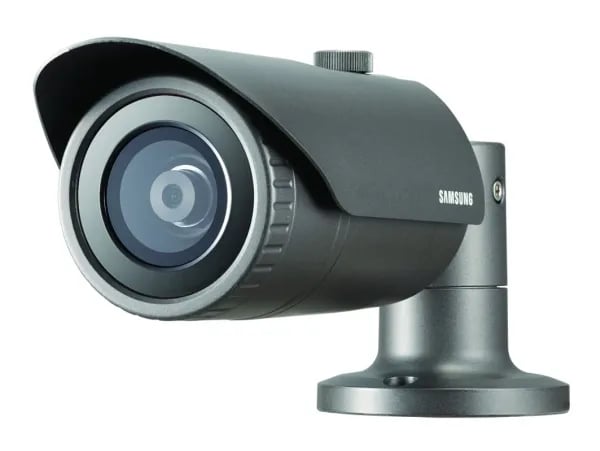 Hanwha QNO-7082R, IP-turvakamera, Ulkona, Langallinen, Katto/seinä, Harmaa, Luoti (muoto)
