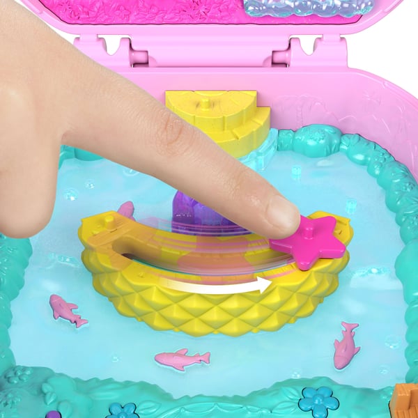 Polly Pocket Core Compact Pineapple Monkey Colada