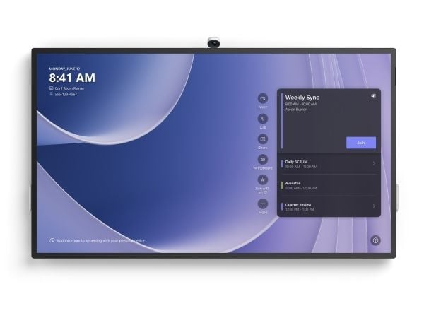 Microsoft Surface Hub 3 för Business Touch Display 85 tum 215,9 cm