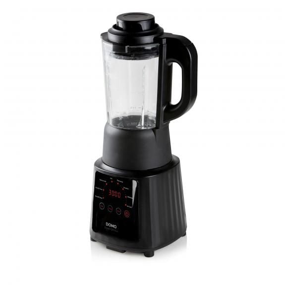 Domo DO726BL, Matlagingsblender, Pulsfunksjon, Isknusing, 900 W, Sort, Gjennomsiktig