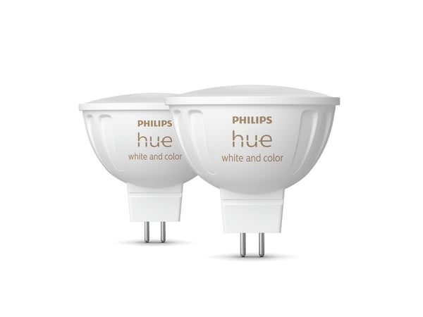 Philips Hue White and Color Ambiance MR16 - GU5.3 polttimot - 2 kpl